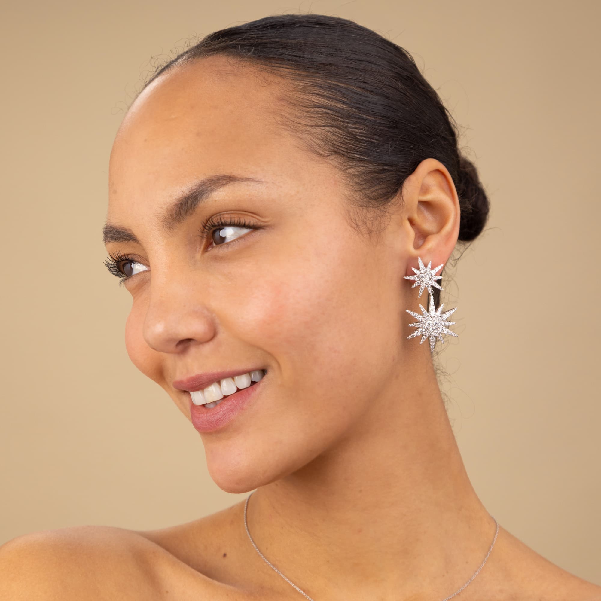Picchiotti Diamond Star Drop Earrings