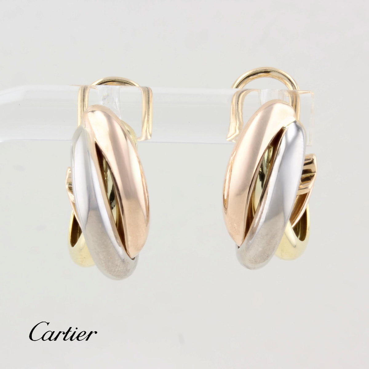 Cartier Trinity Hoop Earrings
