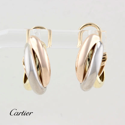 Cartier Trinity Hoop Earrings