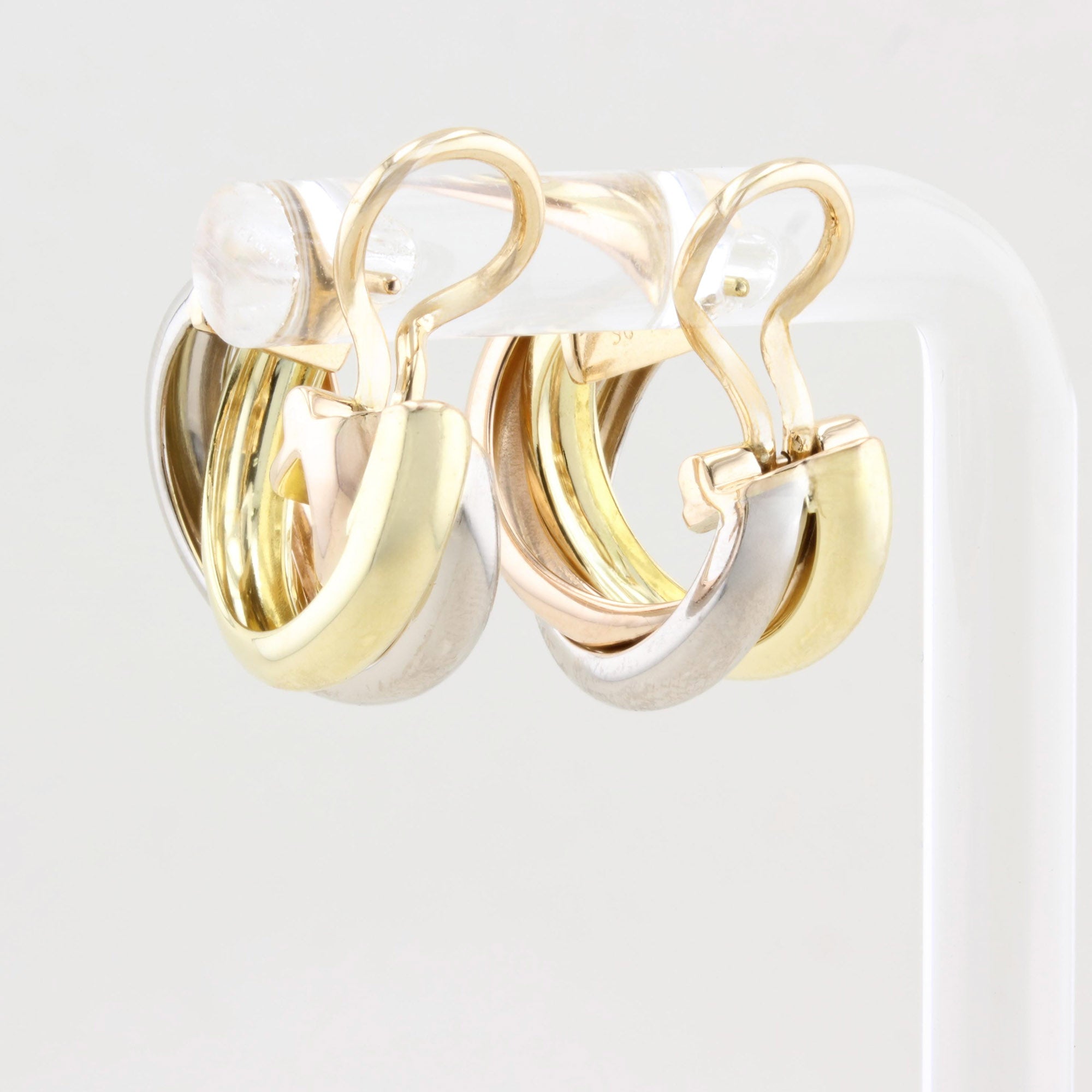 Cartier Trinity Hoop Earrings