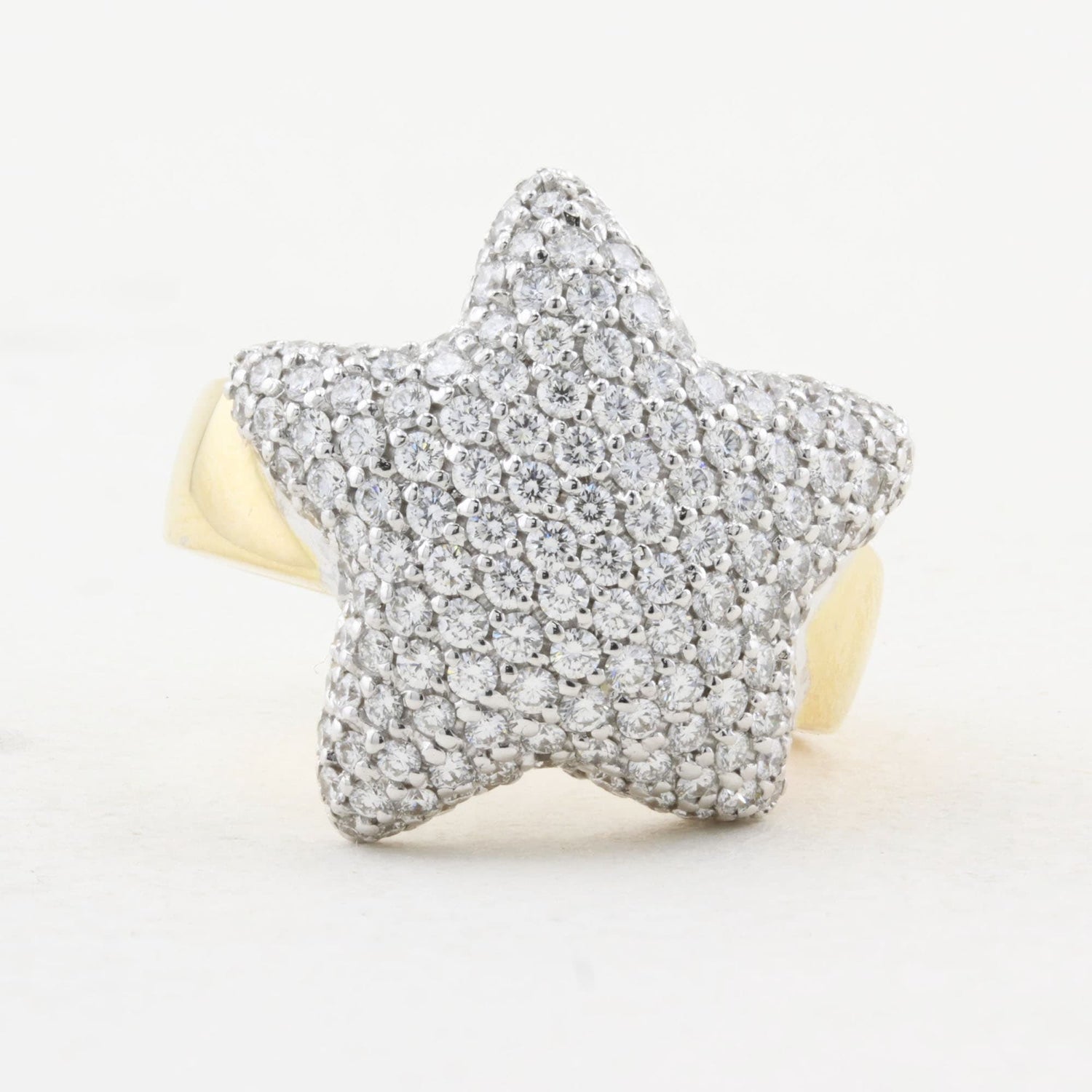 Breuning Diamond Star Ring