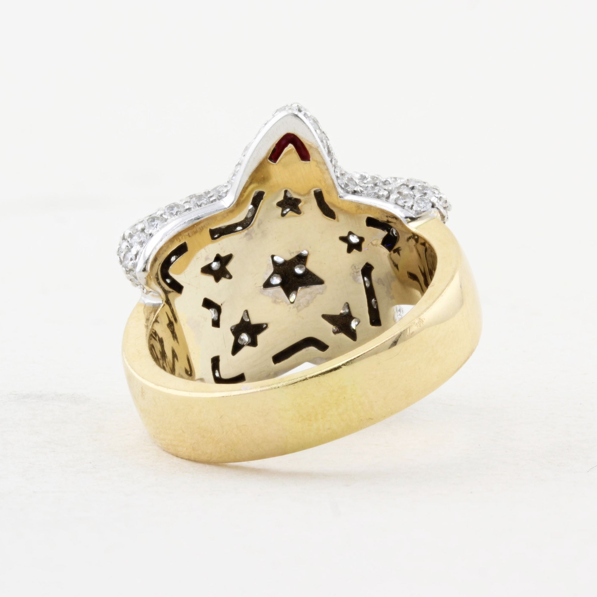 Breuning Diamond Star Ring