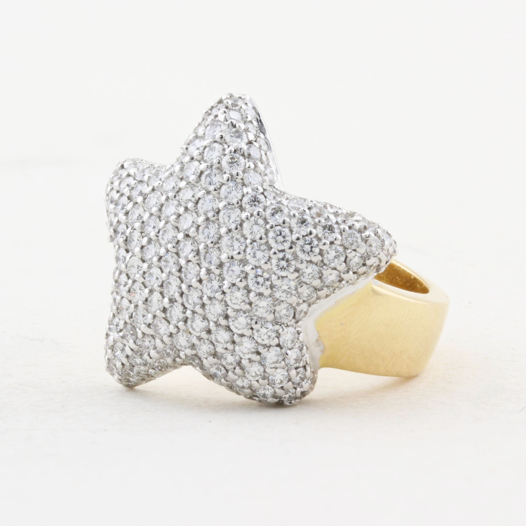 Breuning Diamond Star Ring