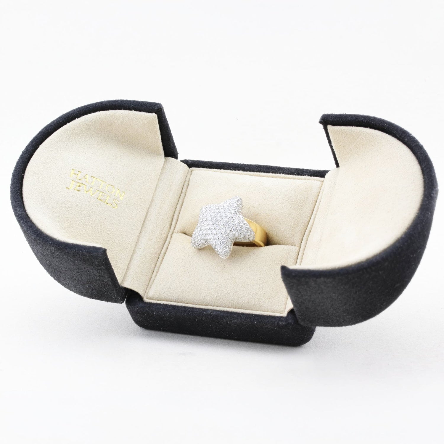Breuning Diamond Star Ring