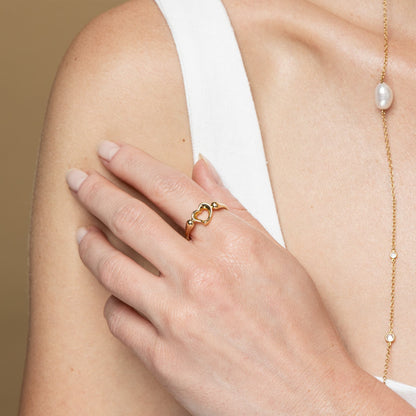 Tiffany &amp; Co. Elsa Peretti Open Heart Ring