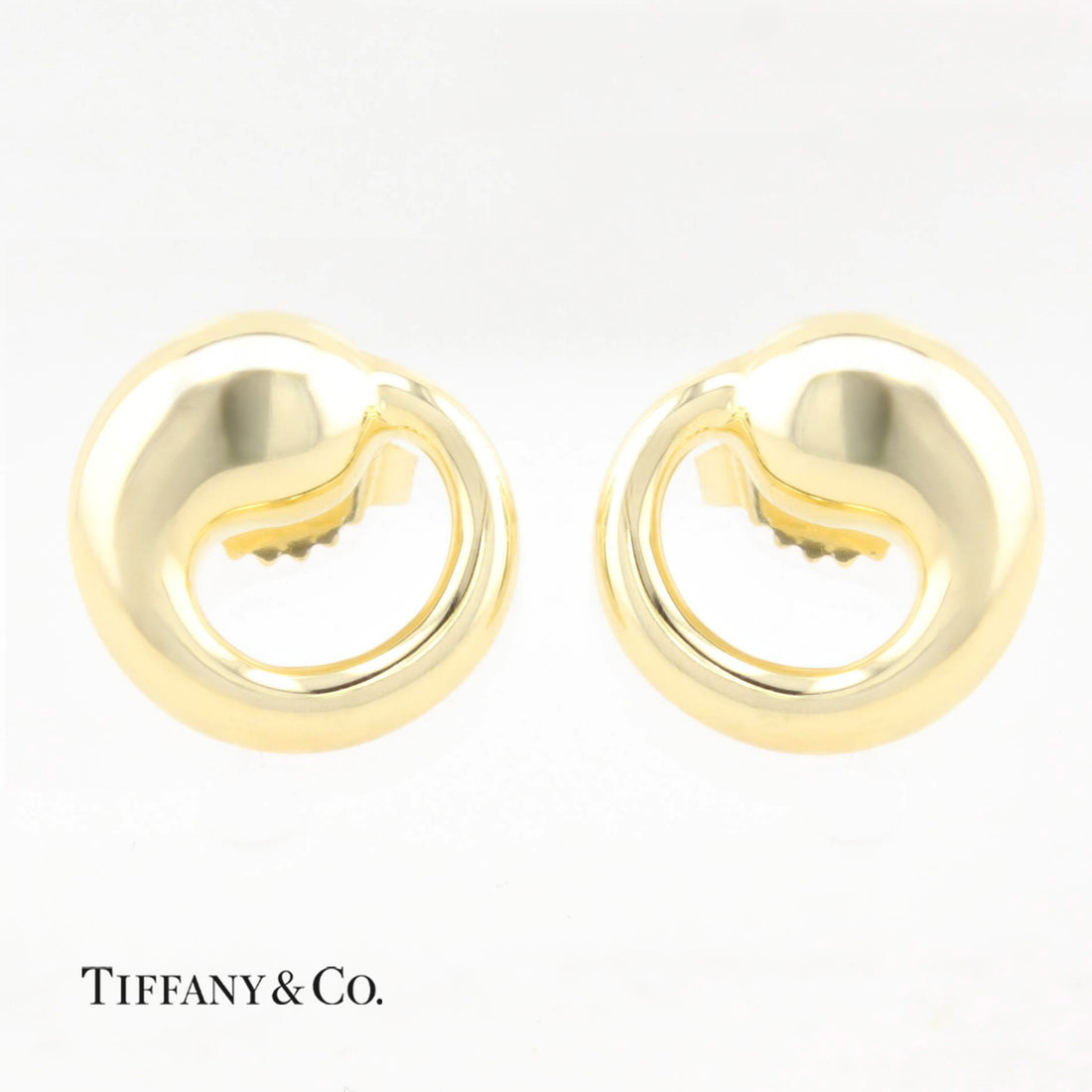 Tiffany &amp; Co. Elsa Paretti Eternal Circle Earrings