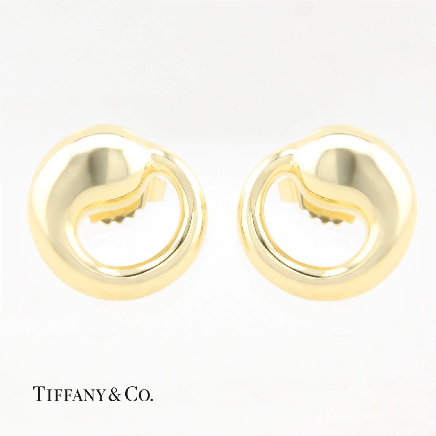 Tiffany &amp; Co. Elsa Paretti Eternal Circle Earrings