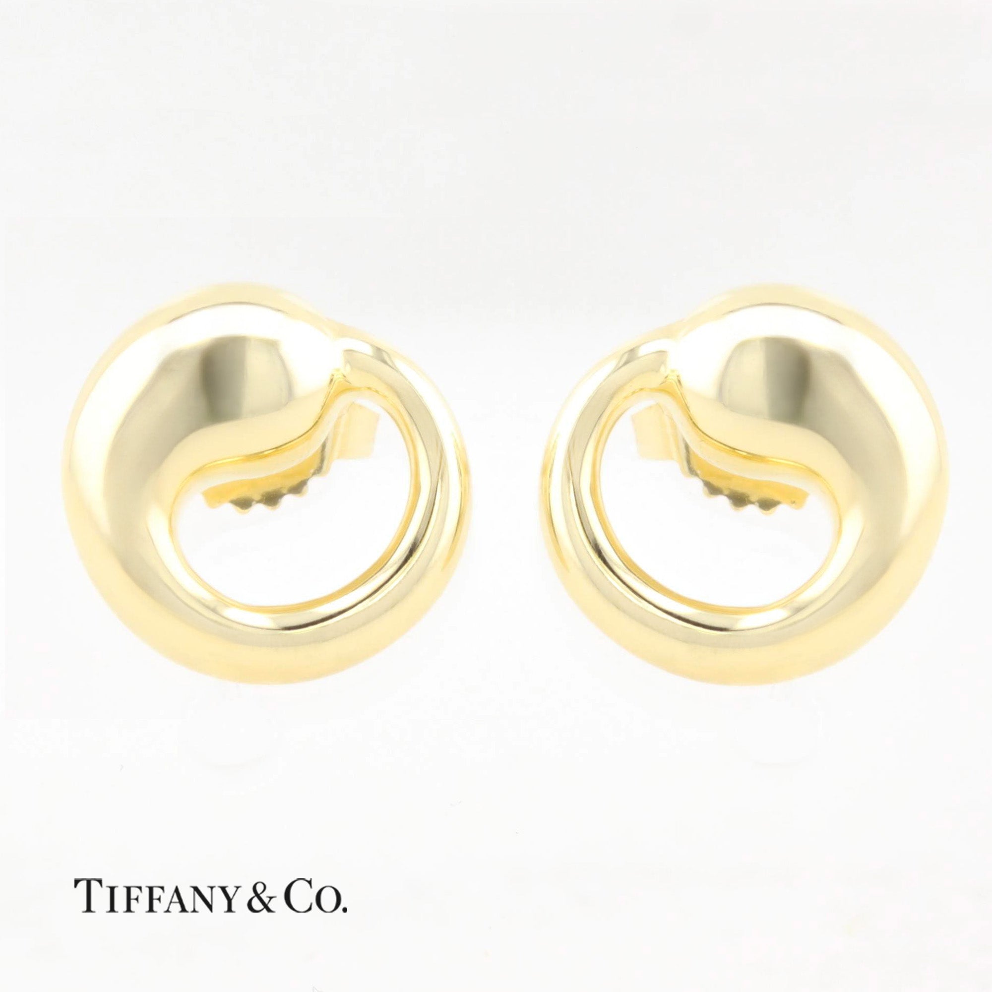 Tiffany &amp; Co. Elsa Paretti Eternal Circle Earrings