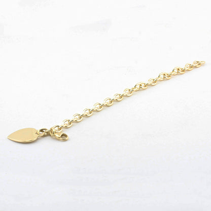 Tiffany &amp; Co. Heart Tag Charm Bracelet