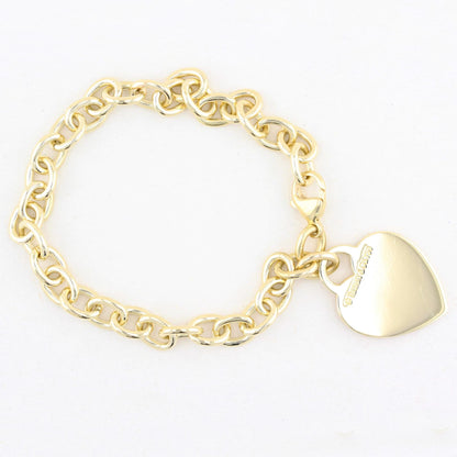 Tiffany &amp; Co. Heart Tag Charm Bracelet