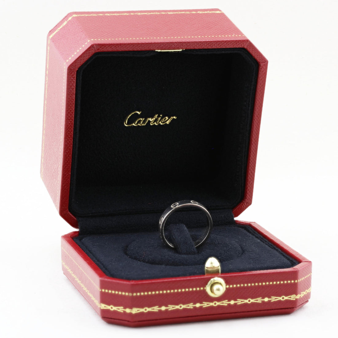 Cartier White Gold SM Love Ring - Size 52