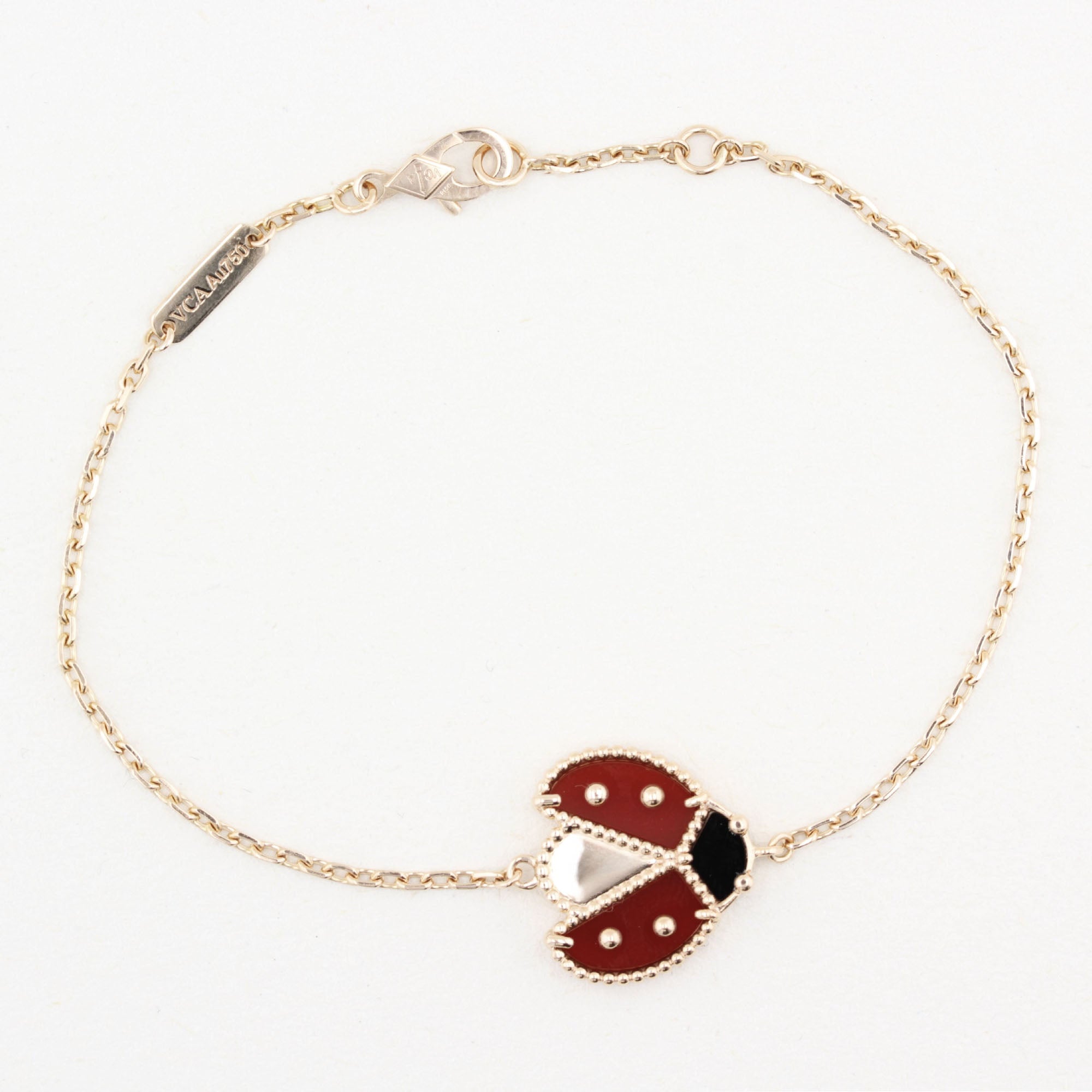 Van Cleef and Arpels Lucky Spring Ladybird Bracelet