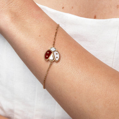 Van Cleef and Arpels Lucky Spring Ladybird Bracelet