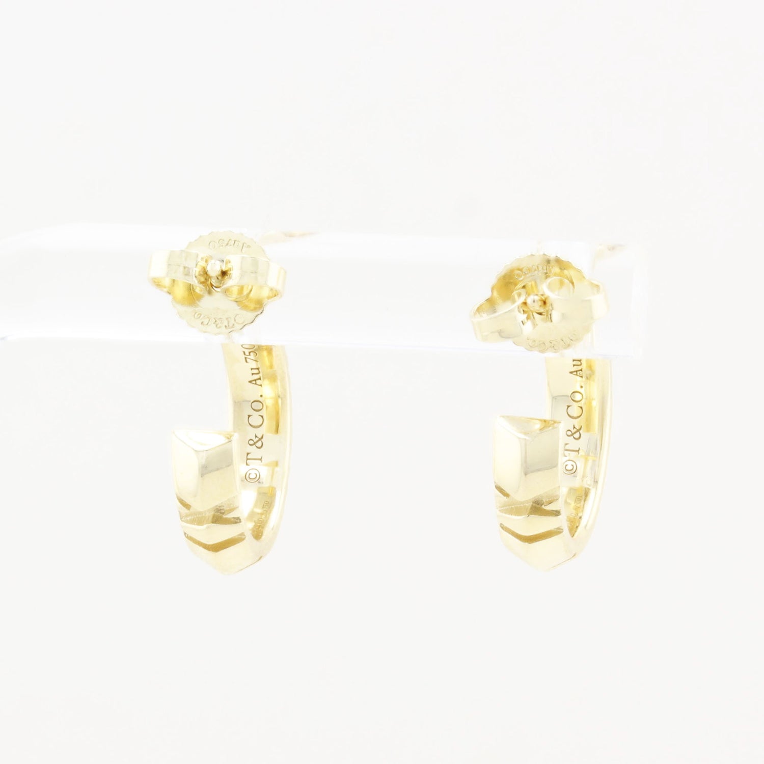 Tiffany &amp; Co. Atlas 18ct Yellow Gold Hoop Earrings