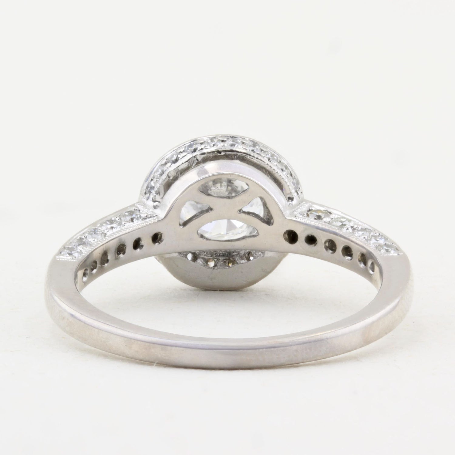 0.90ct Diamond Cluster Ring