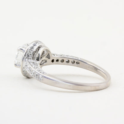0.90ct Diamond Cluster Ring