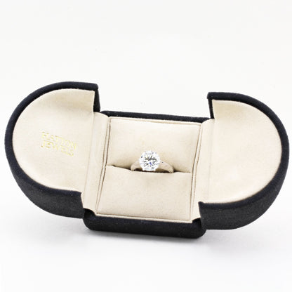 3.30ct Round Diamond Solitaire Ring