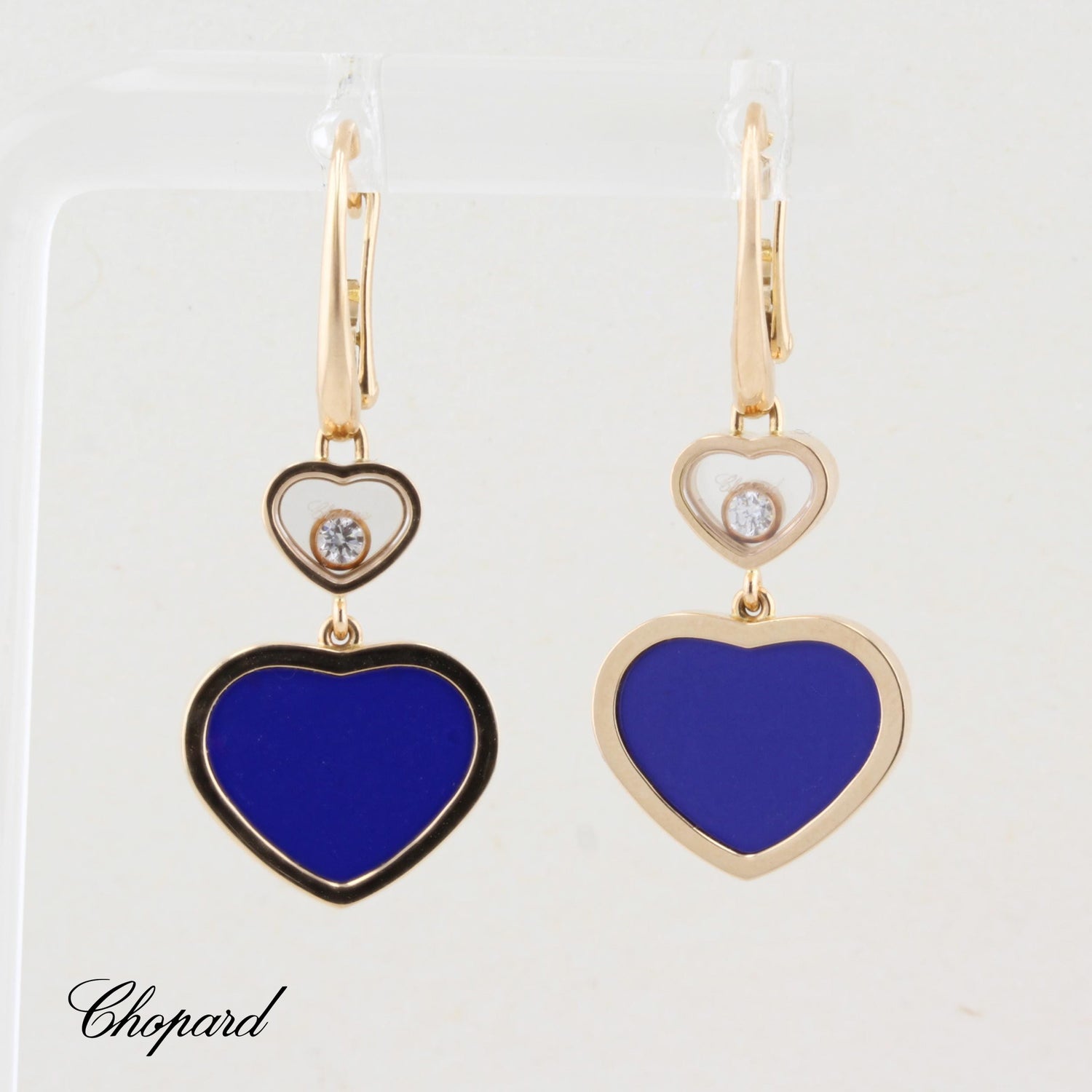 Chopard Happy Hearts Drop Earrings