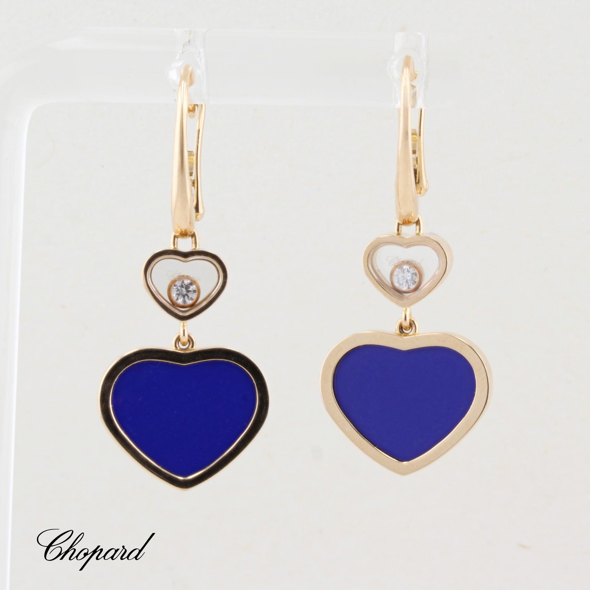 Chopard Happy Hearts Drop Earrings