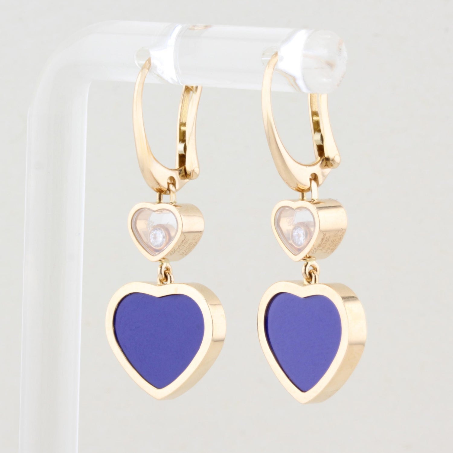 Chopard Happy Hearts Drop Earrings