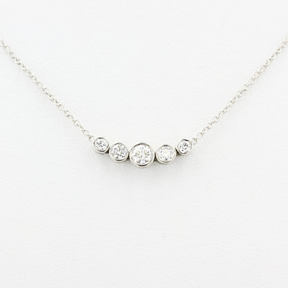 Tiffany &amp; Co. Diamond Graduated Jazz Necklace