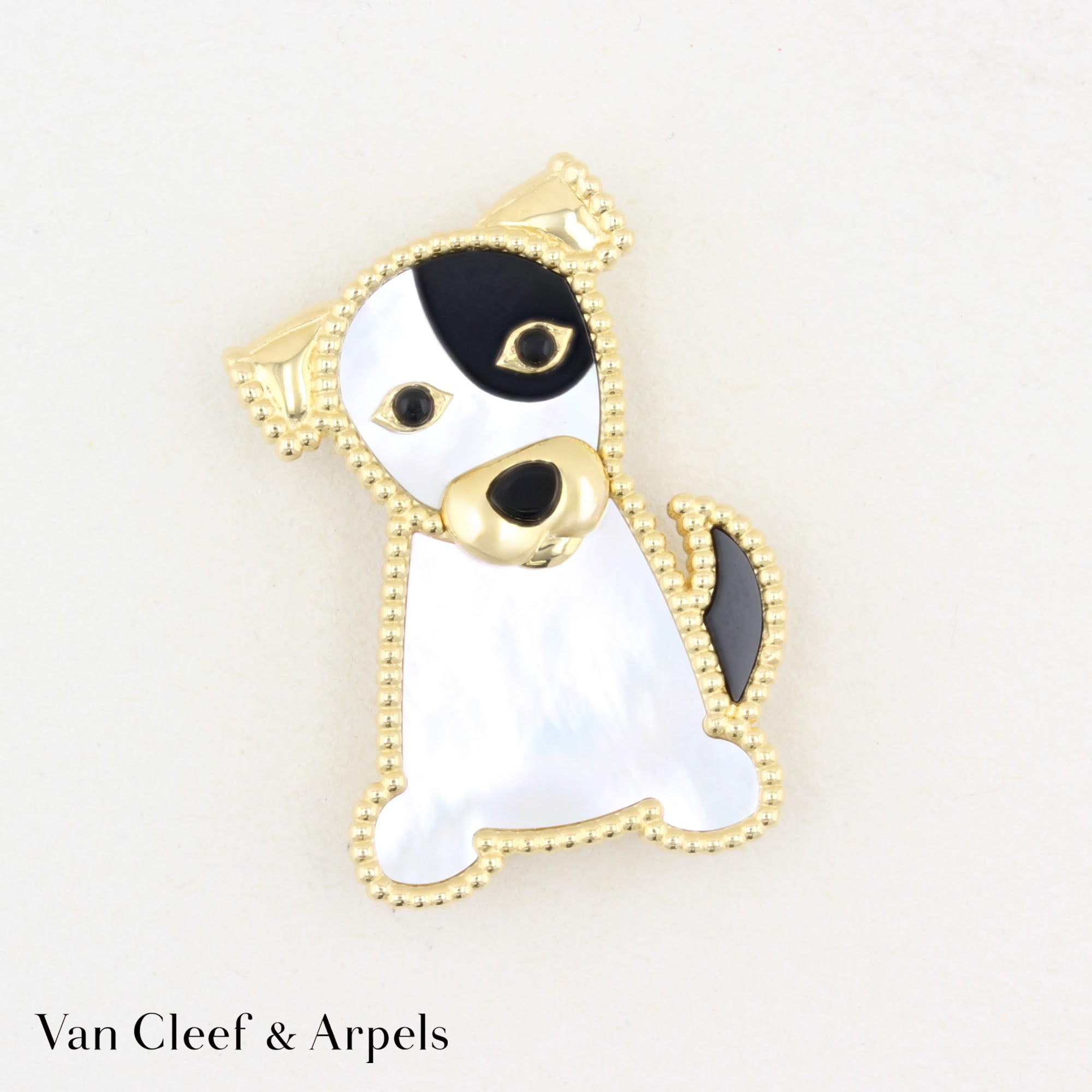 Van Cleef &amp; Arpels Lucky Animals Dog Clip