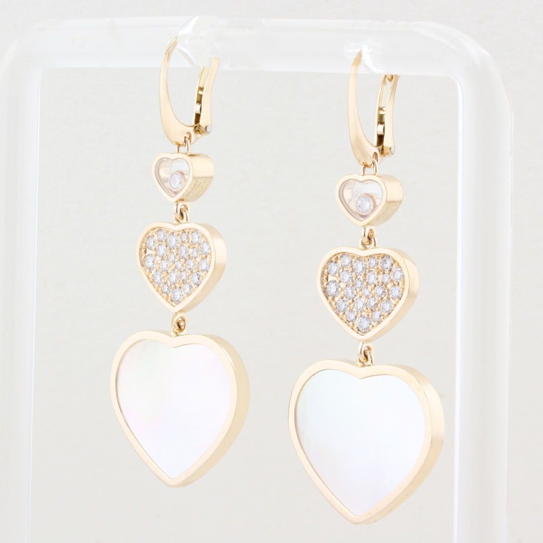 Chopard Happy Hearts Drop Earrings