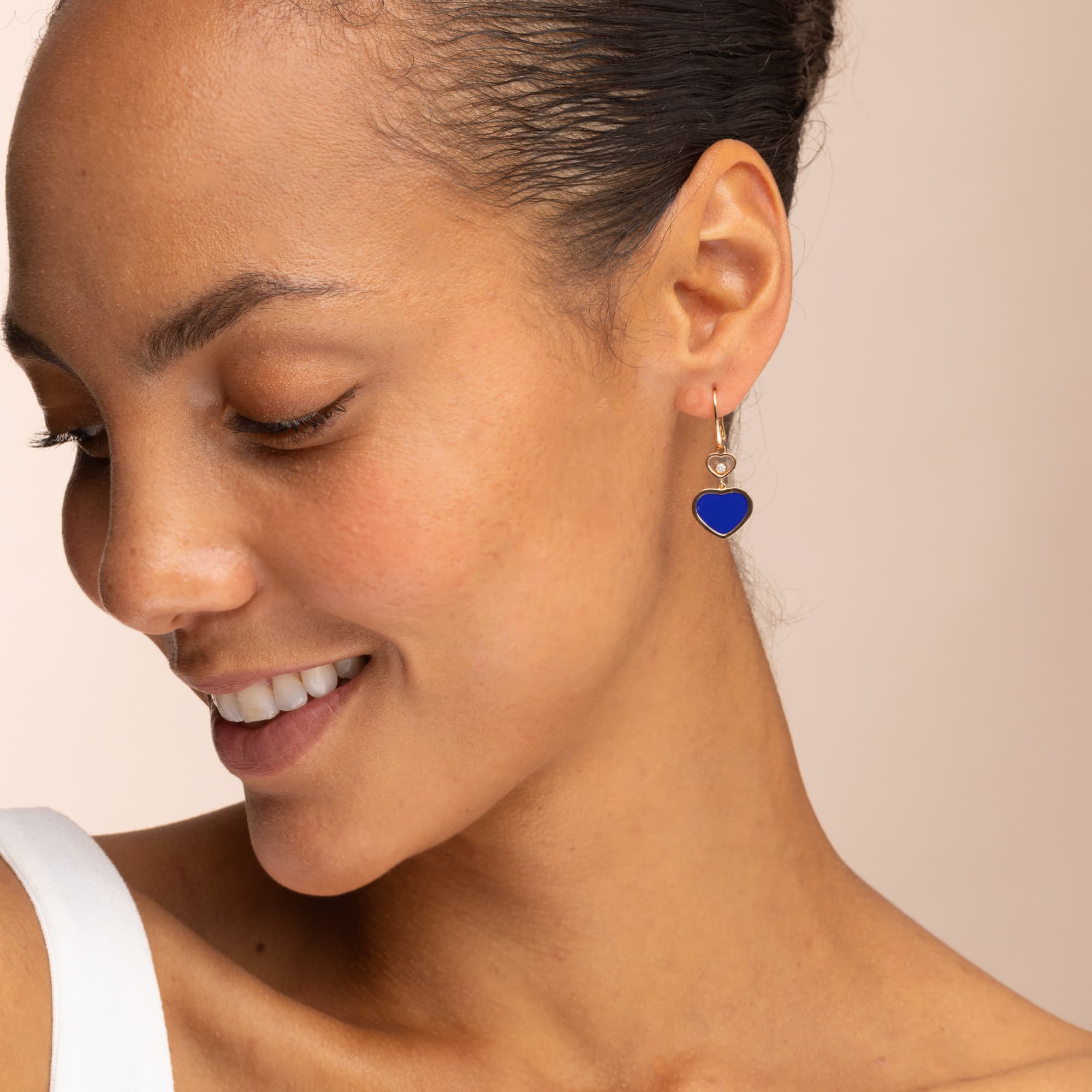Chopard Happy Hearts Drop Earrings