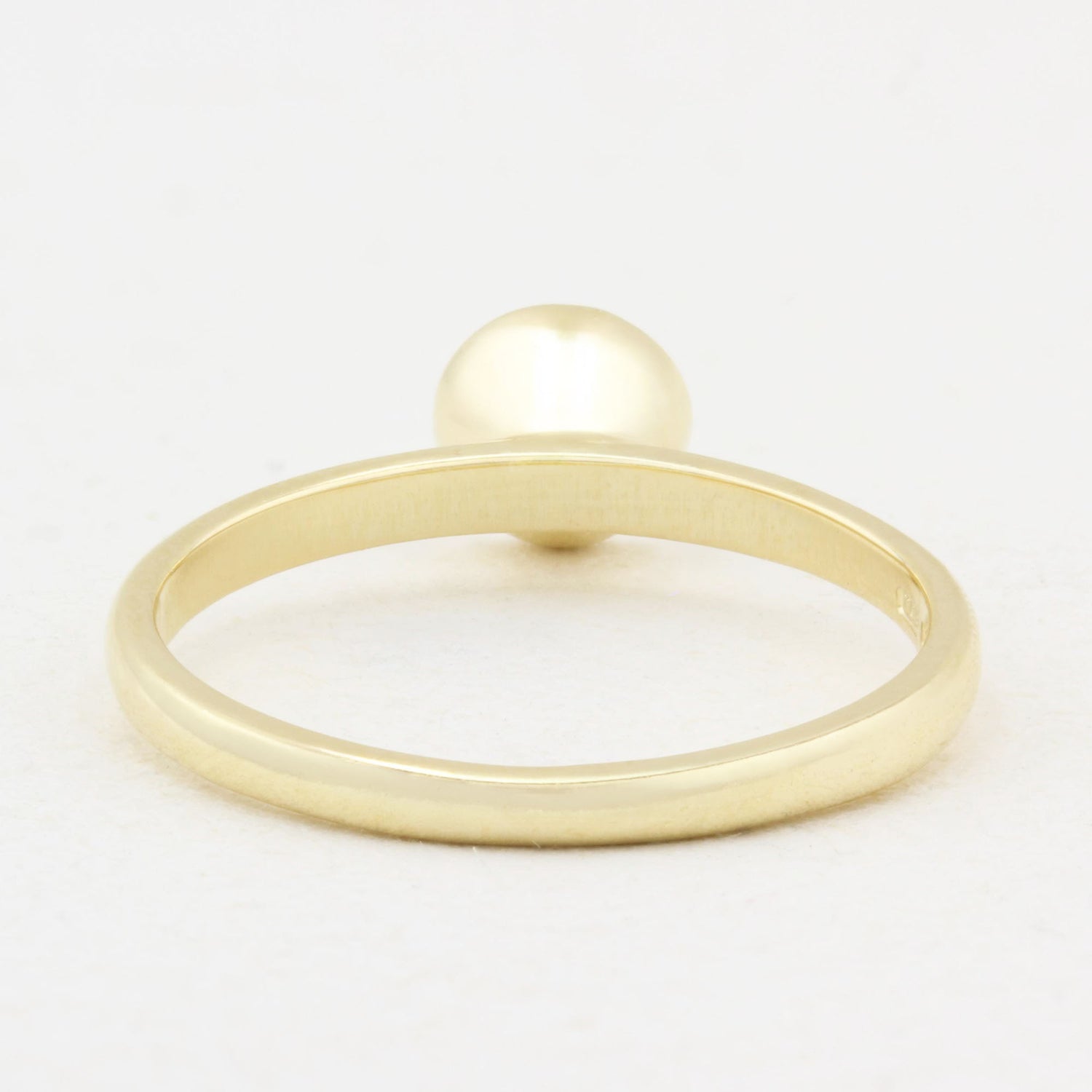 0.60ct Diamond Rubover Solitaire Ring