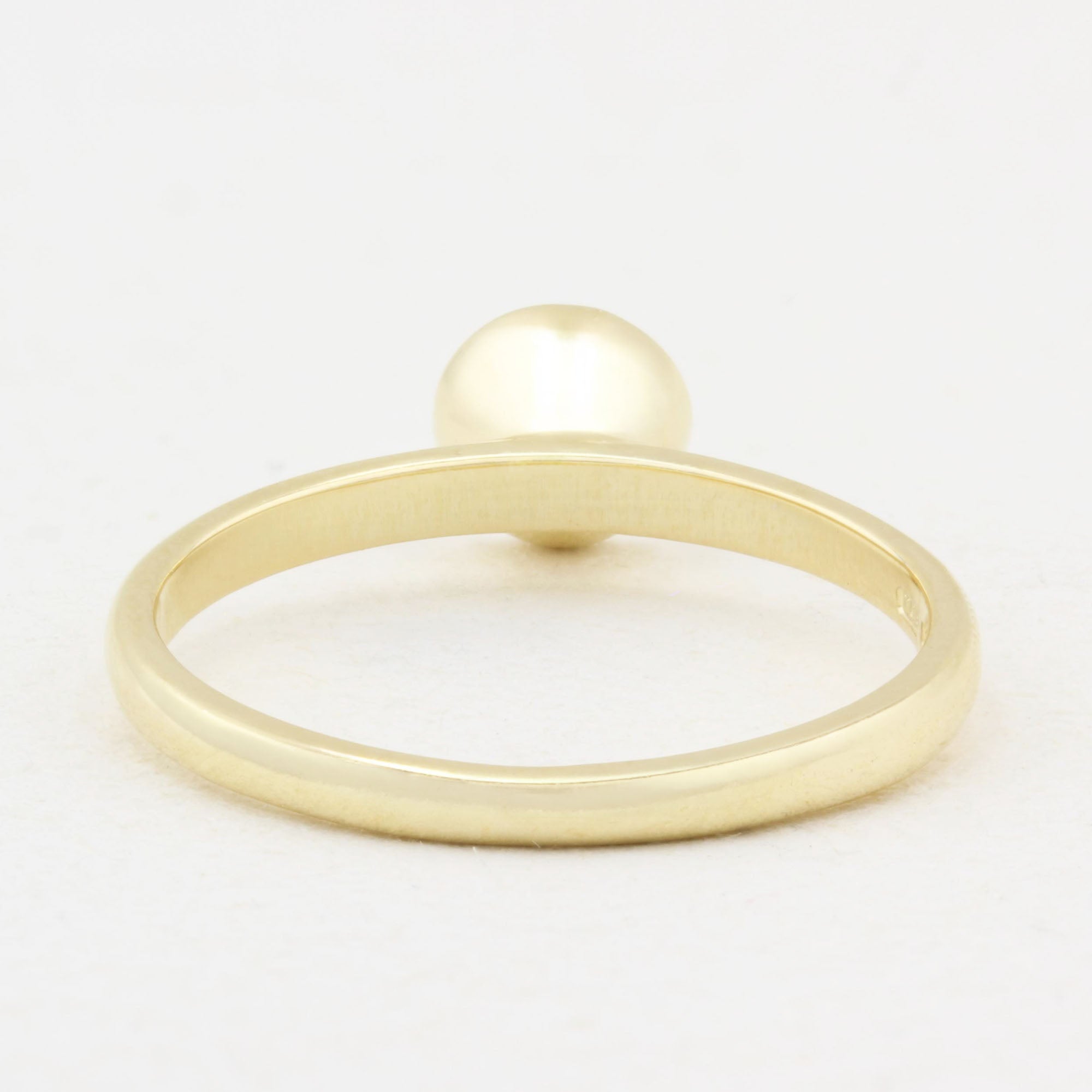 0.60ct Diamond Rubover Solitaire Ring