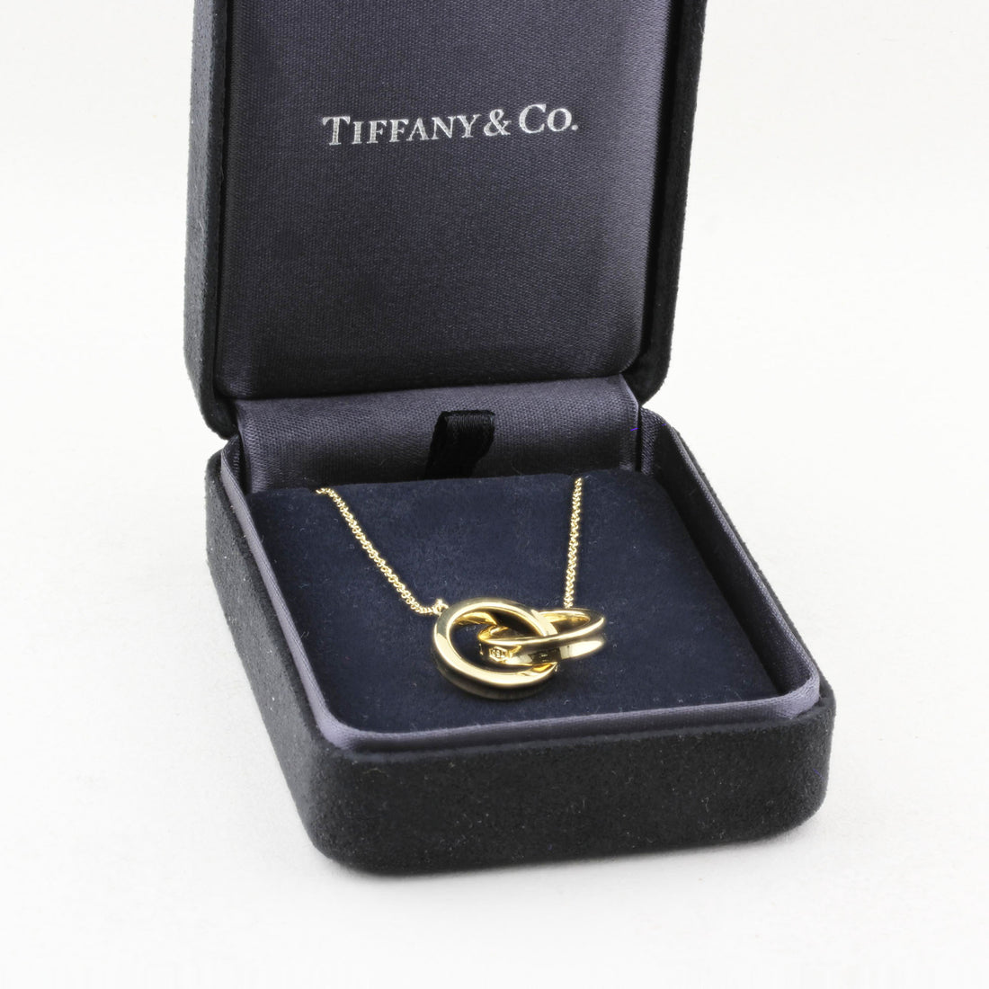 Tiffany &amp; Co. Yellow Gold Interlocking Circles Necklace
