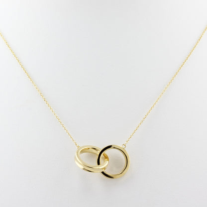Tiffany &amp; Co. Yellow Gold Interlocking Circles Necklace