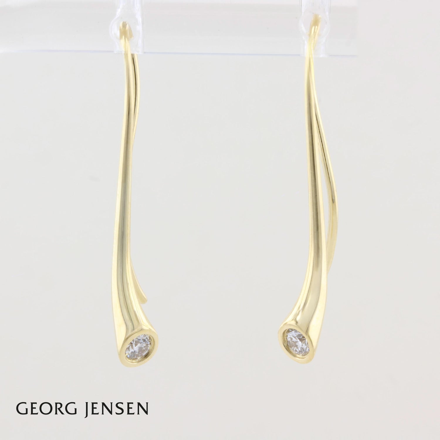 Georg Jensen Magic Diamond Drop Earrings