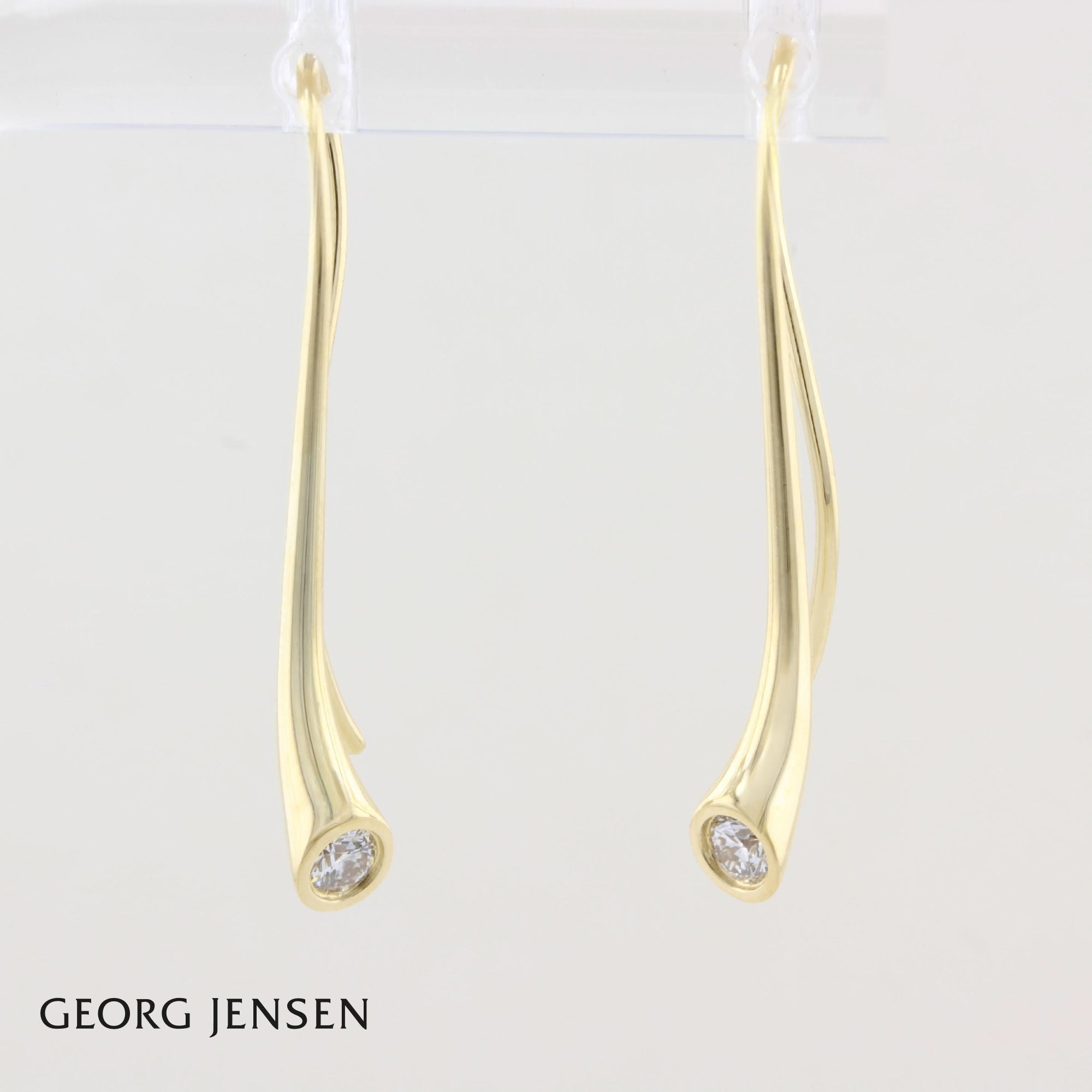 Georg Jensen Magic Diamond Drop Earrings