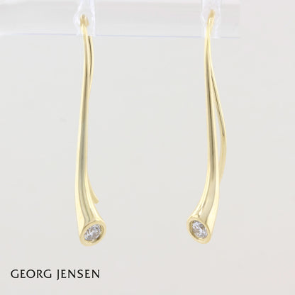 Georg Jensen Magic Diamond Drop Earrings