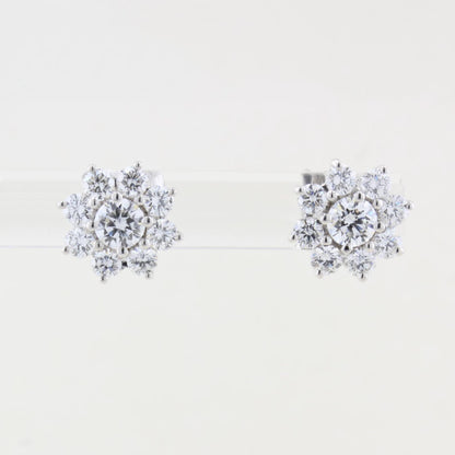 Diamond Cluster Earrings