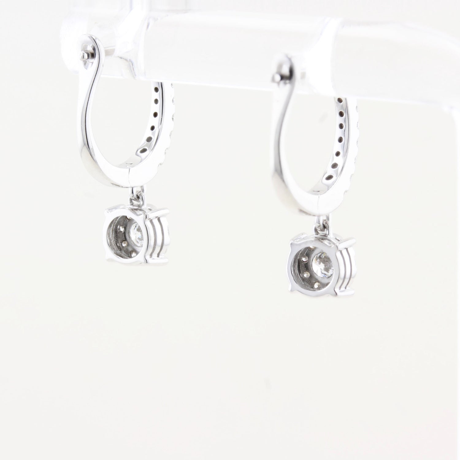 Mappin &amp; Webb Diamond Hoop Drop Earrings