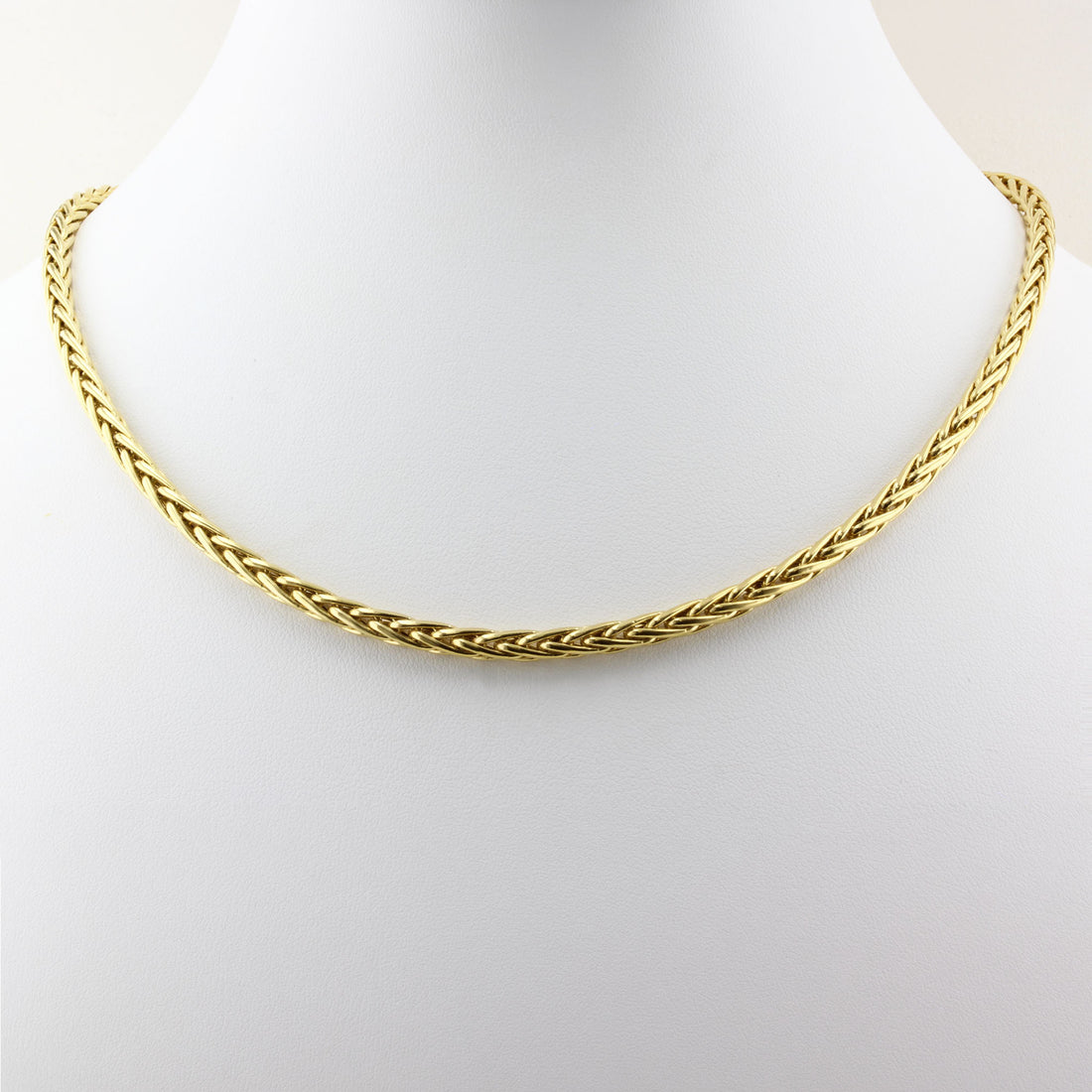 Yellow Gold Chain Necklace