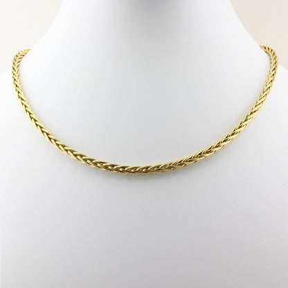 Yellow Gold Chain Necklace