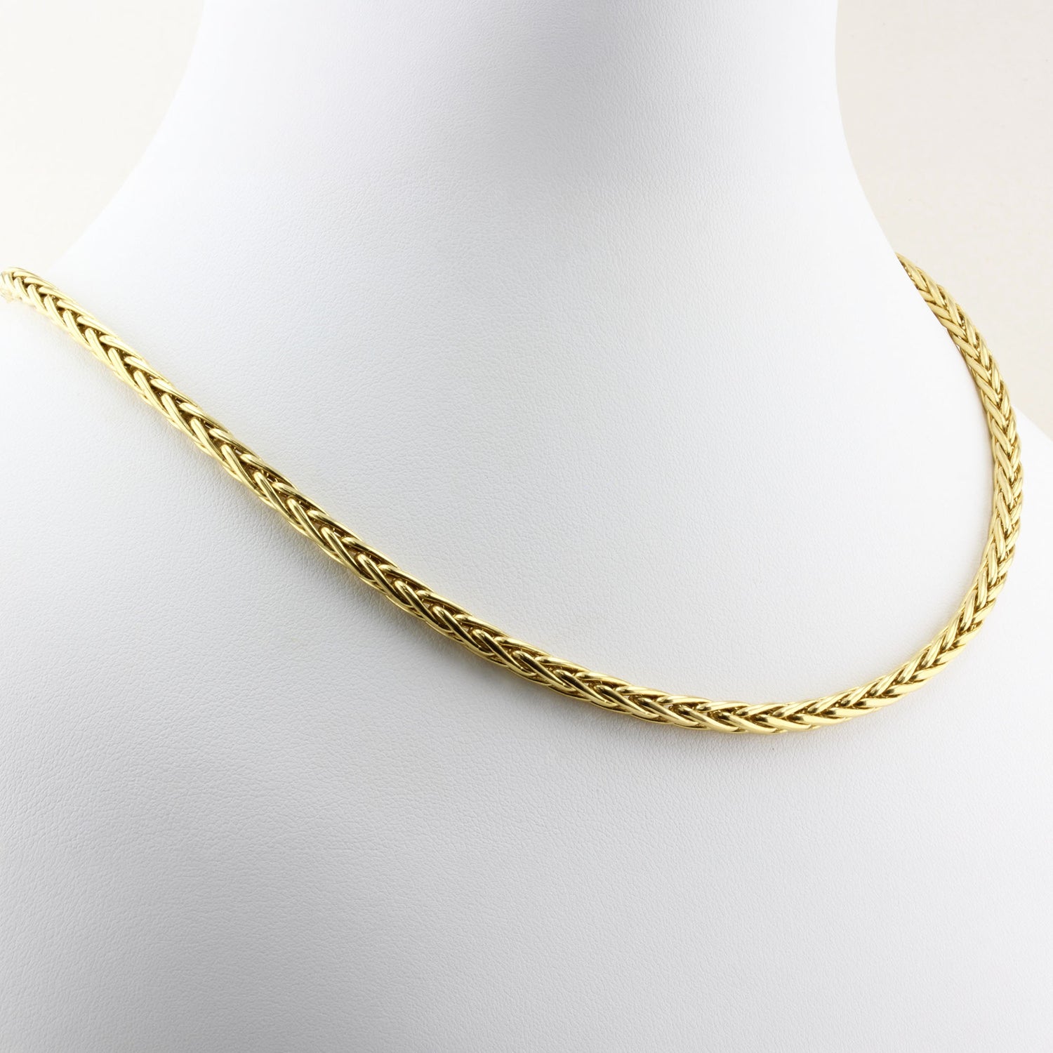 Yellow Gold Chain Necklace