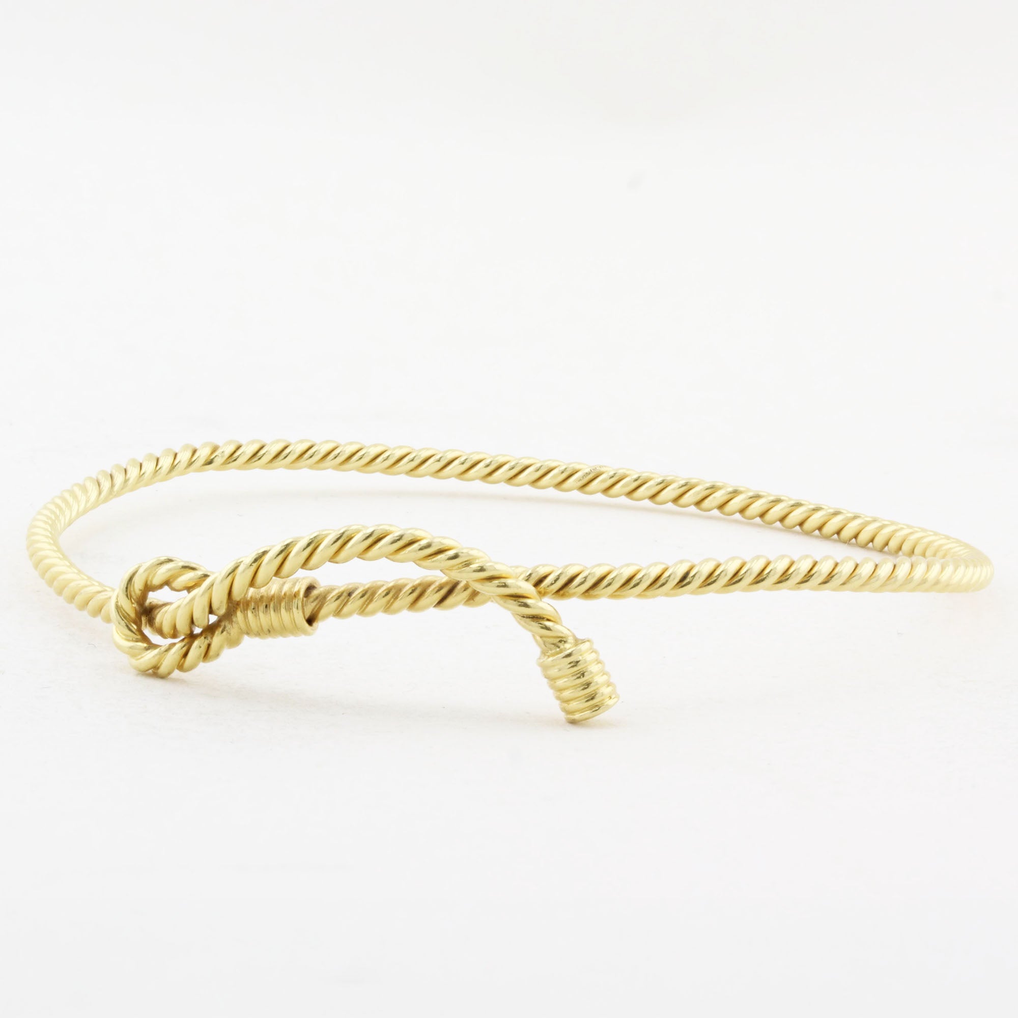 Vintage Hermès Yellow Gold Bangle