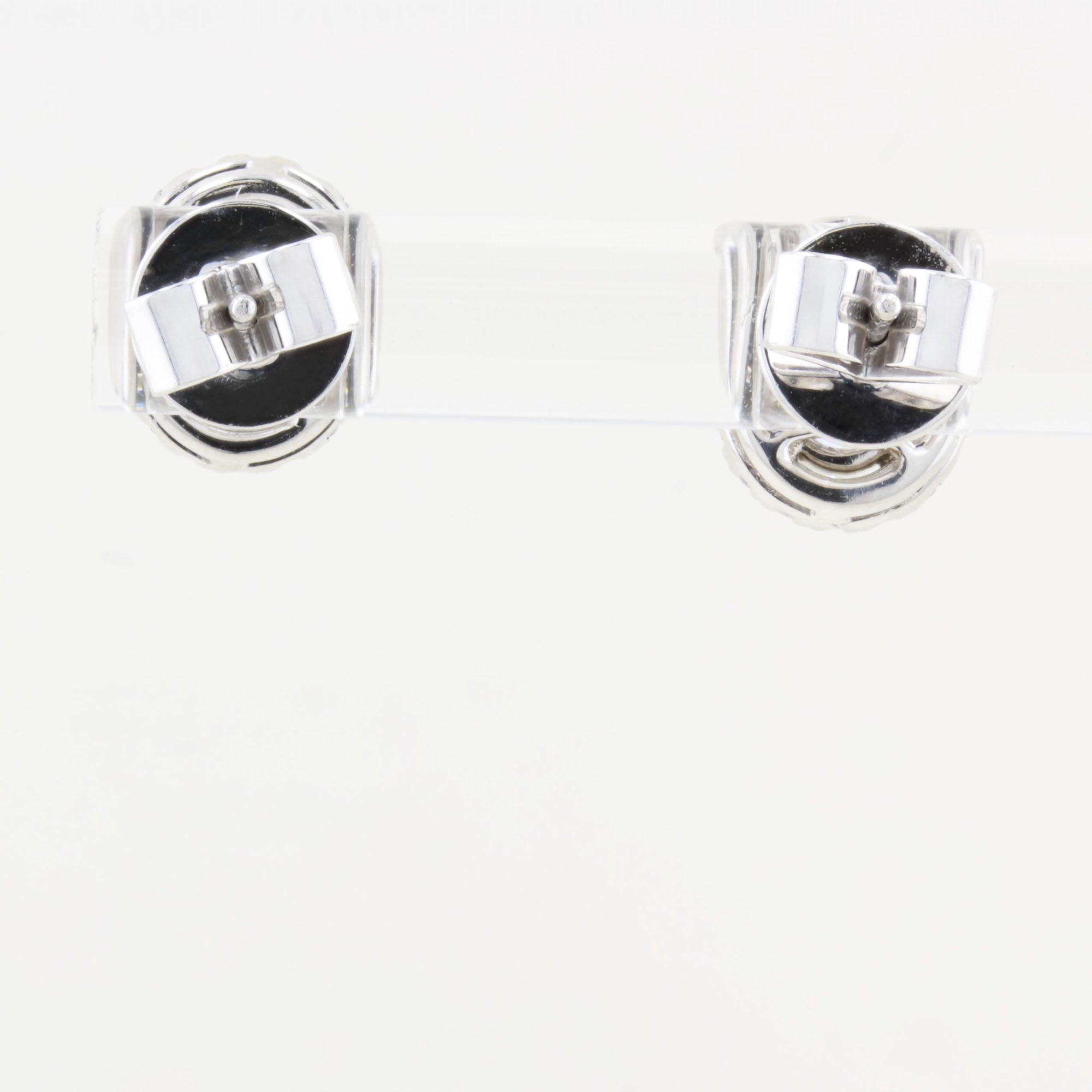 1.01ct Oval Halo Diamond Earrings