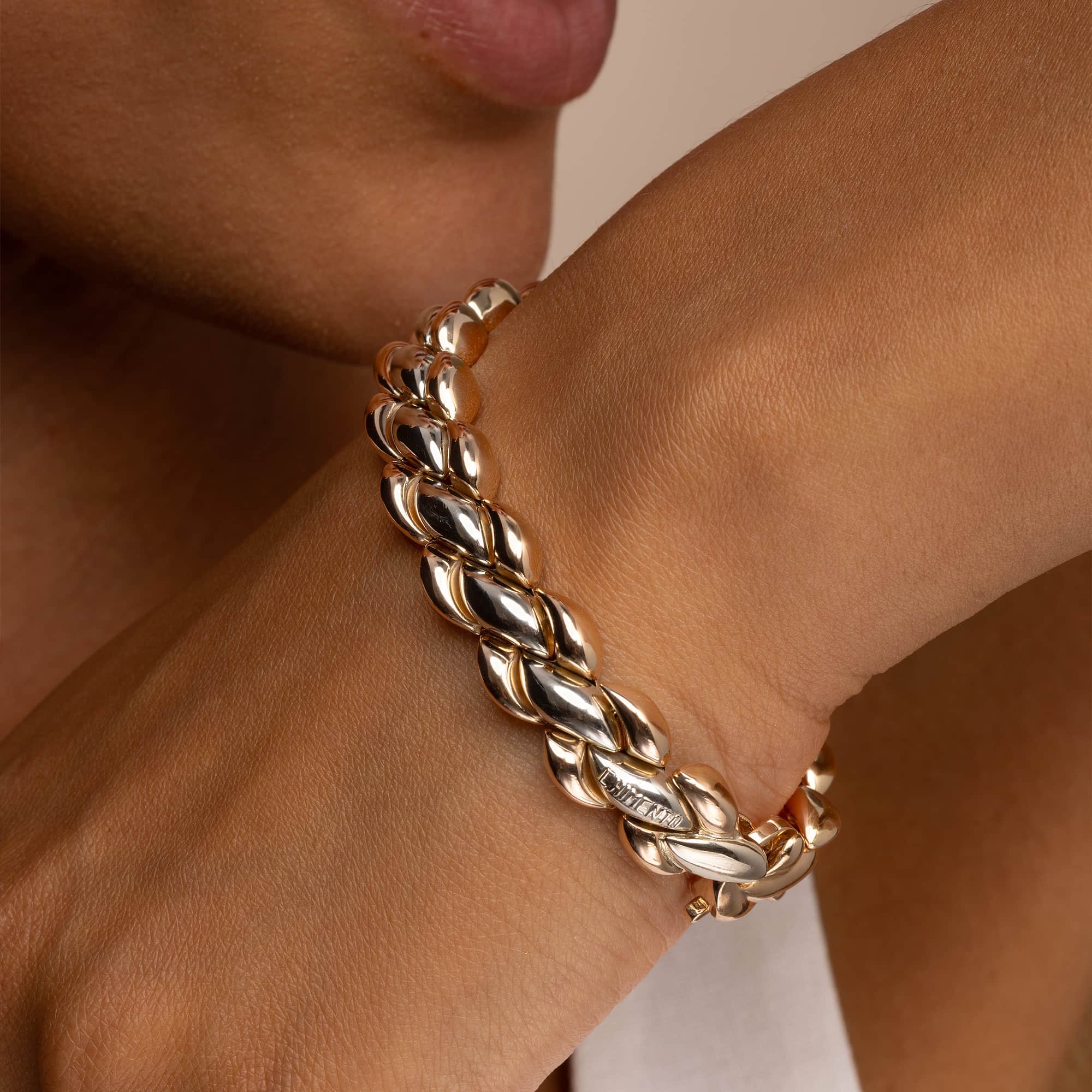 Vintage Chimento 18ct Gold Bracelet
