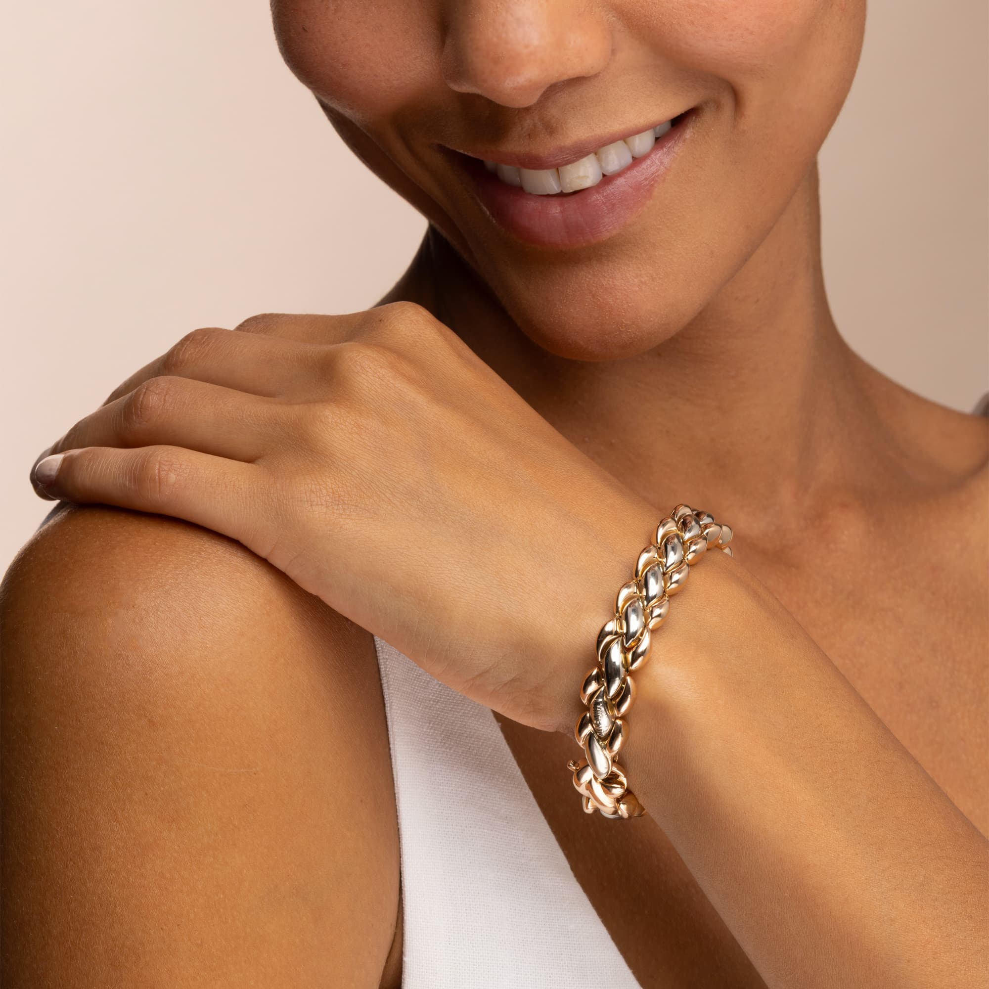 Vintage Chimento 18ct Gold Bracelet