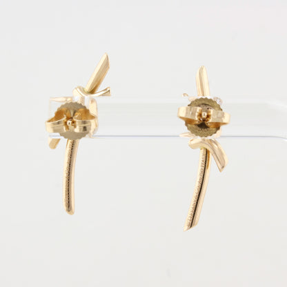 Tiffany &amp; Co. Diamond Knot Earrings