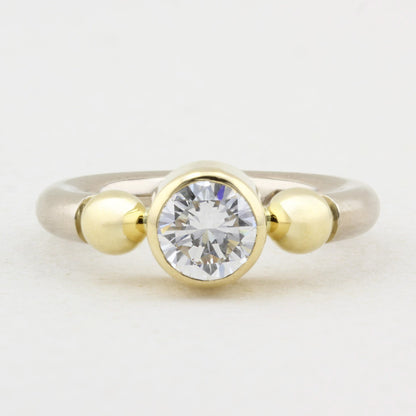 1.12ct Diamond Mixed Metal Ring