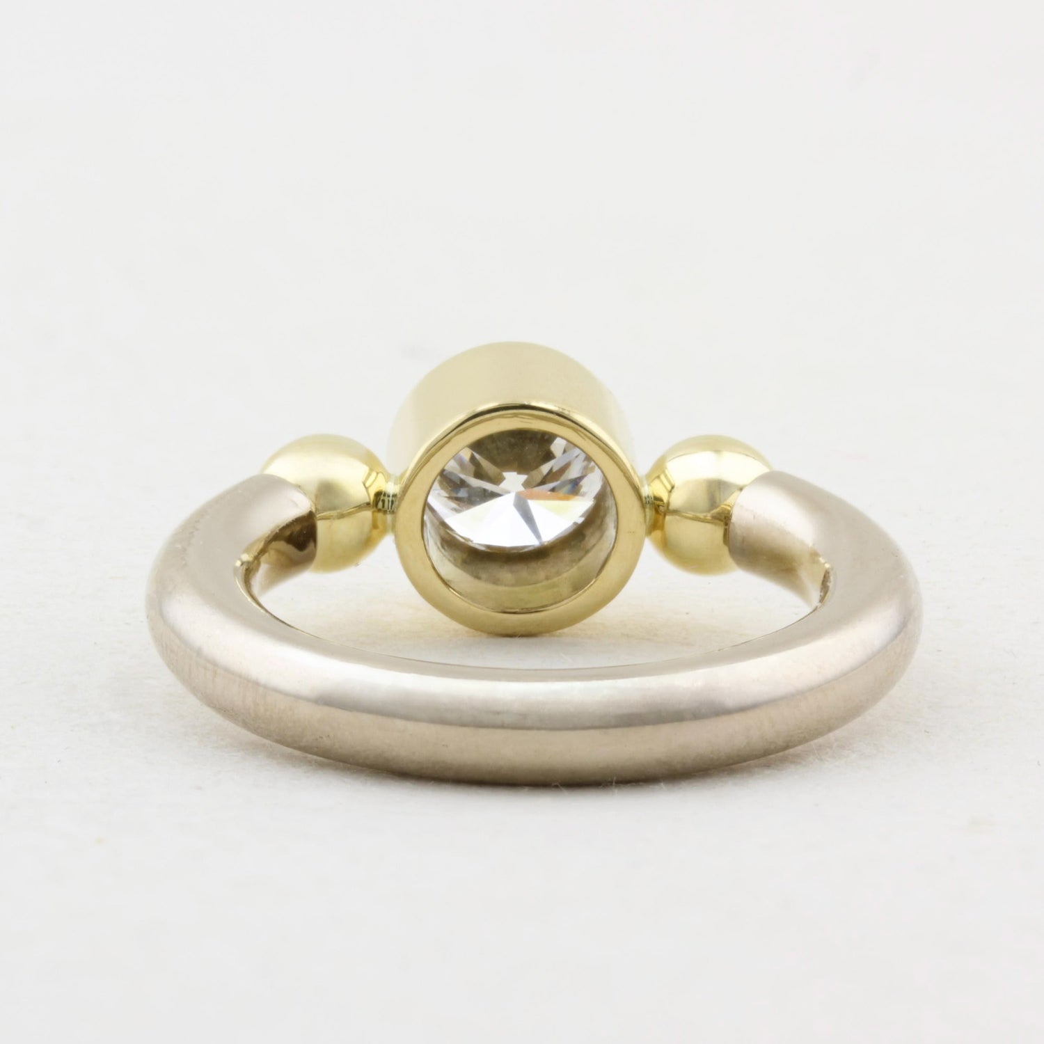 1.12ct Diamond Mixed Metal Ring