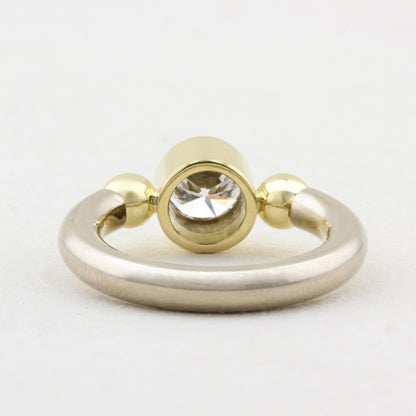 1.12ct Diamond Mixed Metal Ring