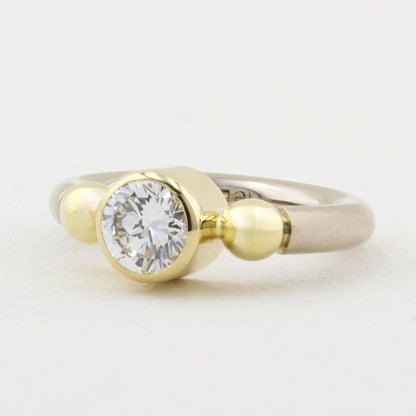 1.12ct Diamond Mixed Metal Ring
