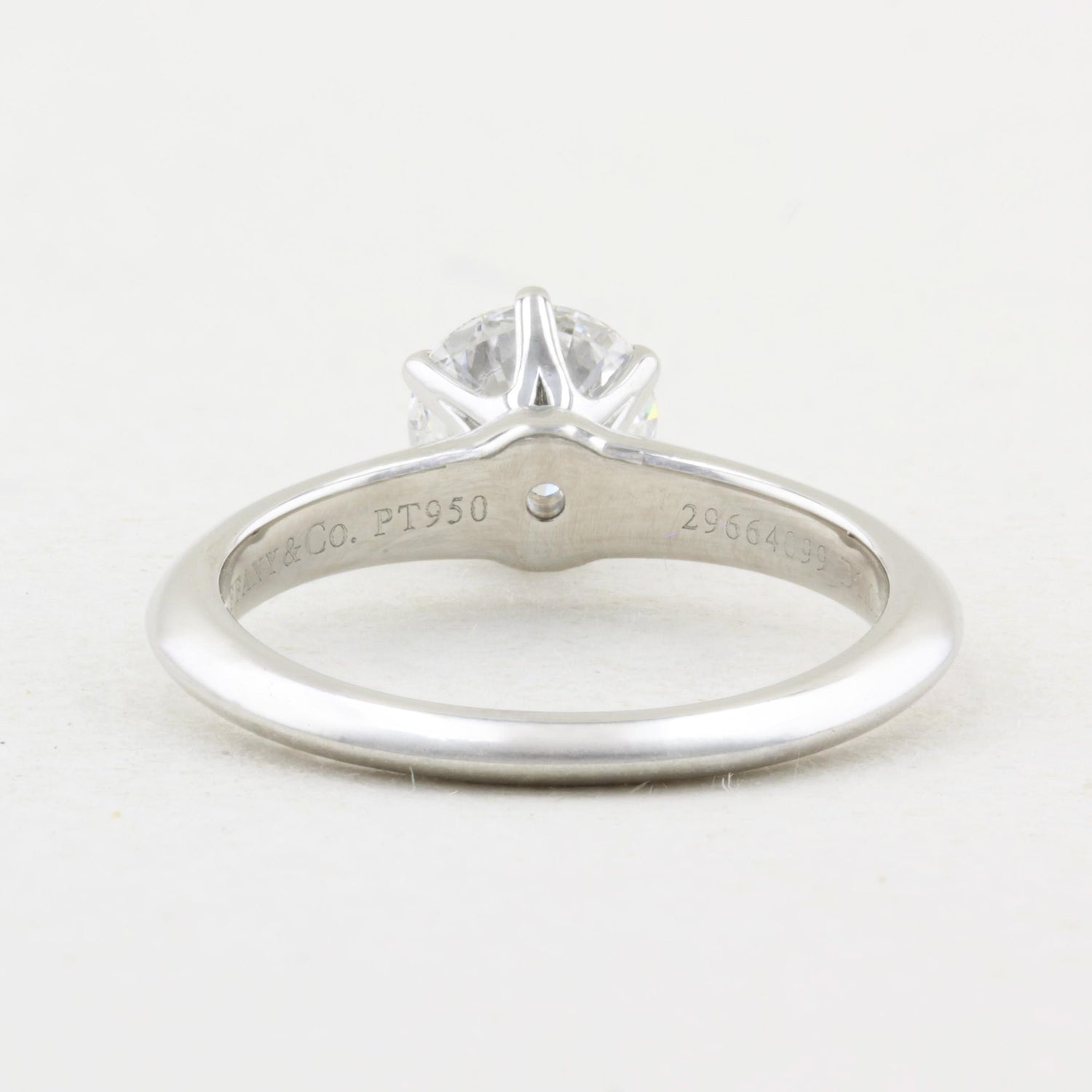 Tiffany &amp; Co 1.09ct Diamond Solitaire Ring